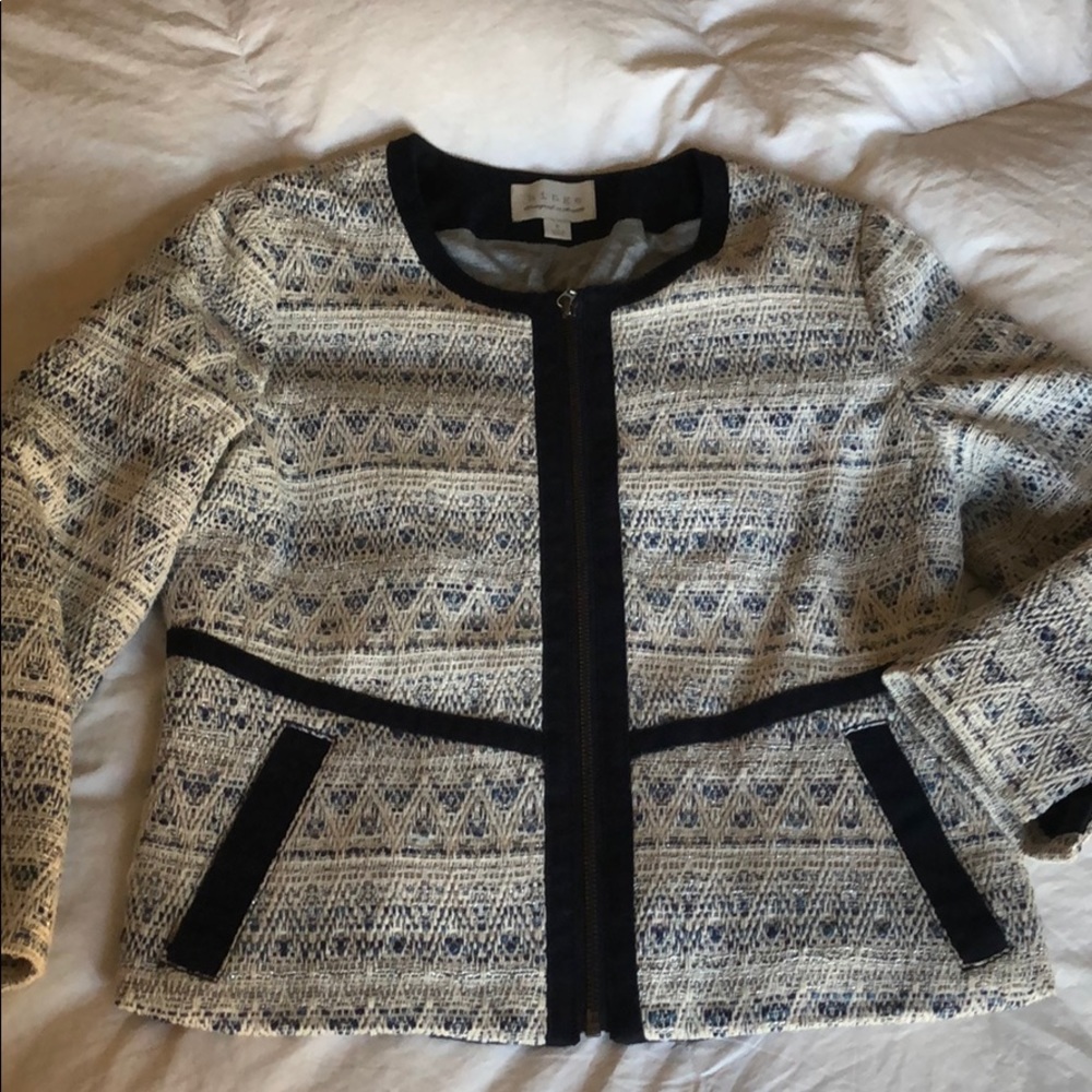 Hinge cropped jacket